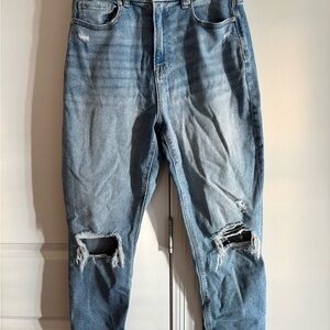 American eagle curvy mom jeans